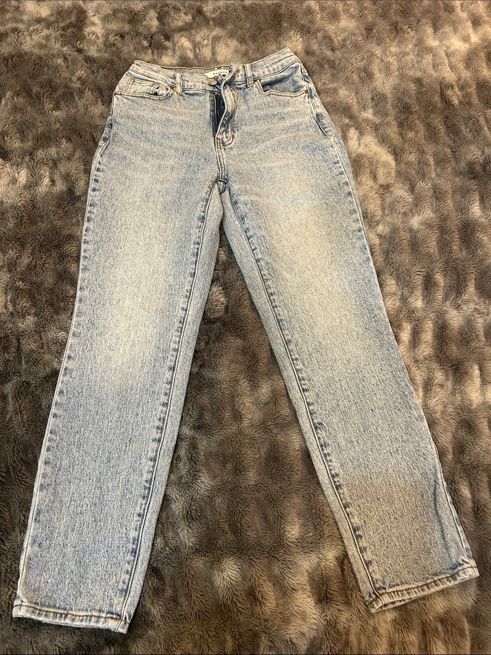 PACSUN Light Wash Women’s Straight Leg Jeans
